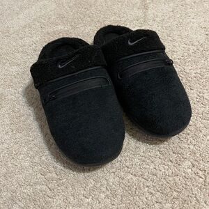 Nike Black Fleece Slippers
